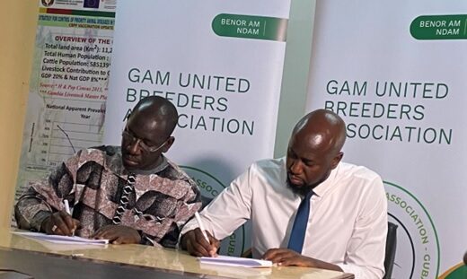 GUBA signs MoU with the Livestock Department to solidify the relationship