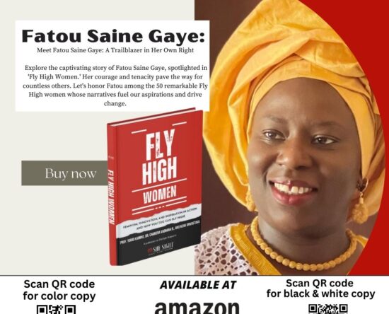 Fatou Saine Gaye: A voice in “Fly High Women Book”