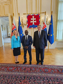 Gambian Ambassador In Brussels Presents Credentials In Slovak