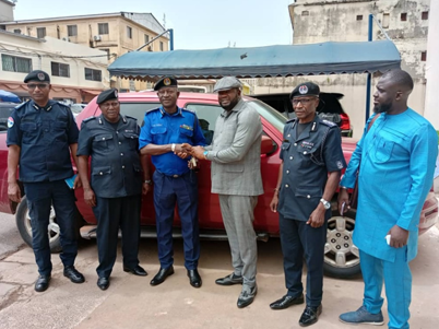 GACH Global Donated A Patrol Vehicle To The Gambia Police Force