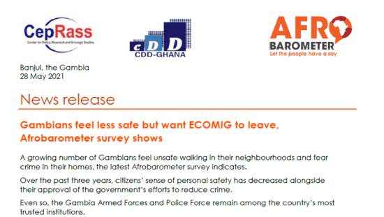 ECOMIG in The Gambia