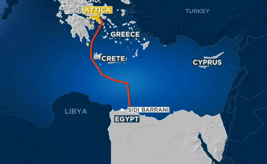 Undersea-electricity-interconnection