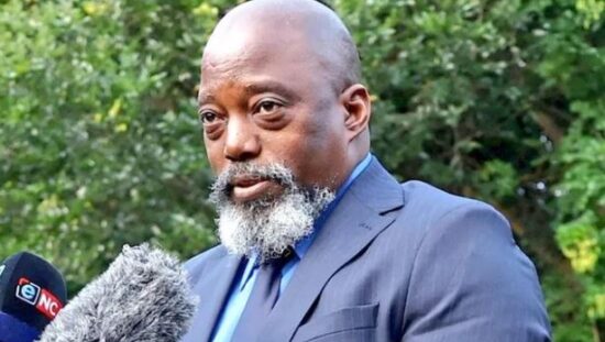 Joseph-Kabila-welcomed-by-M23 rebels in Goma