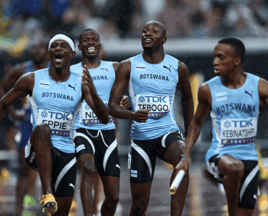 Botswana-wins-4x400m-relay-World-Championships