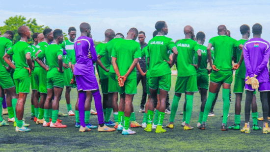 Gambia-U-17 training-WAFU-A AFCON-2025