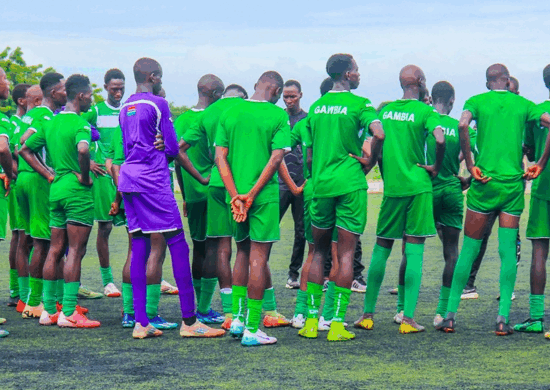 Gambia-U-17 training-WAFU-A AFCON-2025